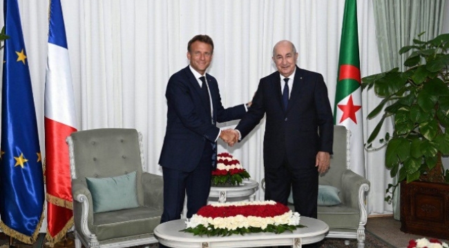 Macron: 'Cezayir ile karışık ve acı dolu bir geçmişimiz var'