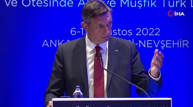 Slovenya Cumhurbaşkanı Pahor: "Batı, Ukrayna'daki savaşın yükünü taşımalı"