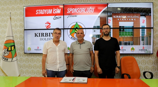 Stadyumun isim sponsoru Kırbıyık Holding oldu