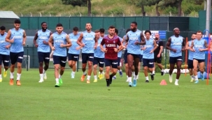 Trabzonspor, Hatayspor maçı hazırlıklarını sürdürdü