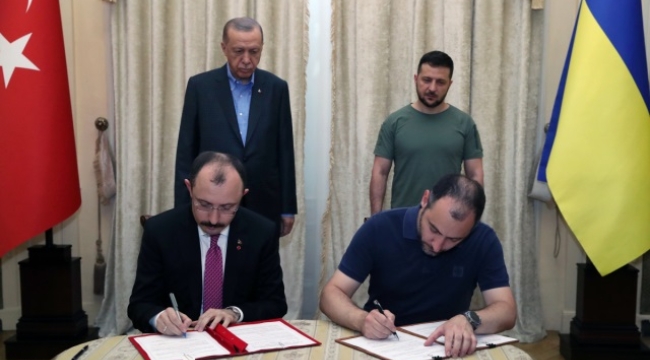 Türkiye ve Ukrayna arasında Altyapı İyileştirmeye İlişkin Mutabakat Zaptı imzalandı
