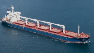 Ukrayna'dan yola çıkan ilk tahıl gemisi Suriye'ye demirledi