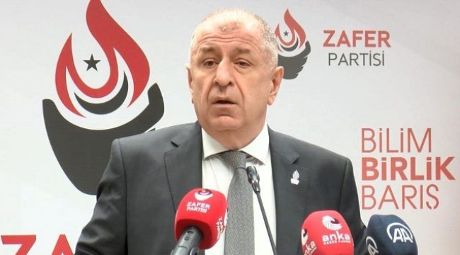 Ümit Özdağ, Davutoğlu'nu hedef aldı: 'Sen bu ülkeye Damat Ferit'ten daha fazla zarar verdin'