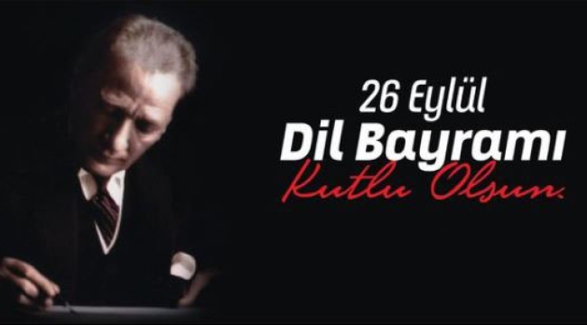 26 Eylül Türk Dil Bayramı