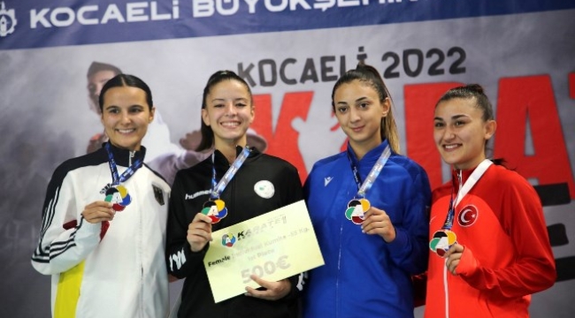 70 ülkeden sporcunun katıldığı karate şampiyonasında madalyalar sahiplerini buldu