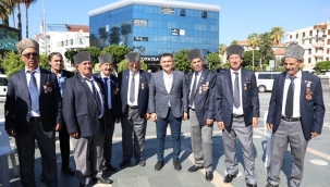 BAŞKAN YÜCEL GAZİLER GÜNÜ'NDE GAZİLER VE AİLELERİYLE BİR ARAYA GELDİ