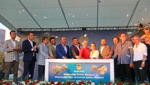 BAŞKAN YÜCEL'İN MEGA PROJESİ HAYATA GEÇİYOR MAHMUTLAR KÜLTÜR VE ETÜT MERKEZİ'NİN TEMELİ ATILDI
