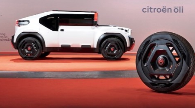 Citroen, Paris'te elektrikli konsept otomobili Oli'yi tanıttı