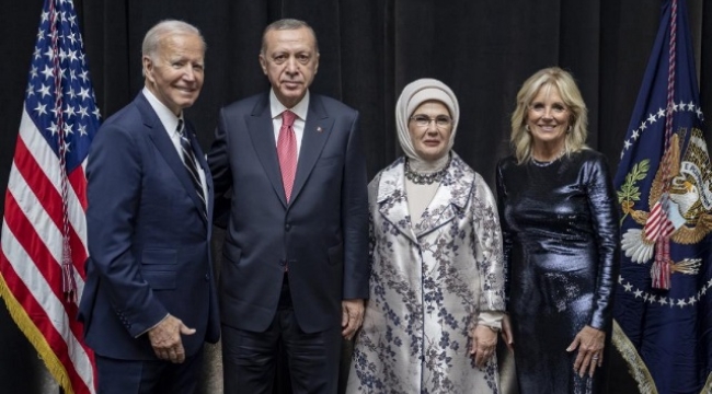 Cumhurbaşkanı Erdoğan ve ABD Başkanı Biden'dan aile fotoğrafı