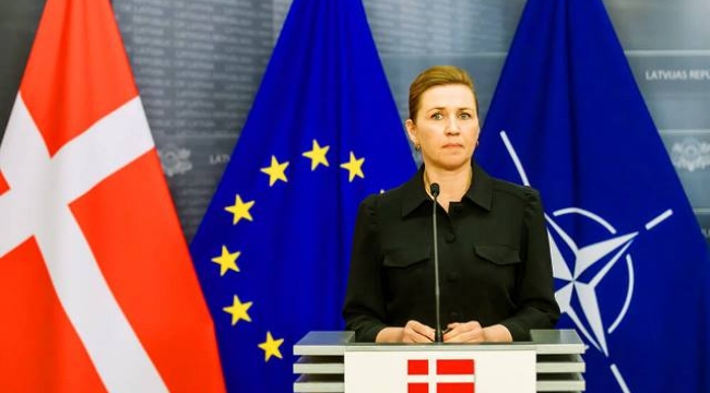 Danimarka Başbakanı Frederiksen, Kuzey Akım'daki sızıntıların kaza olmadığını iddia etti