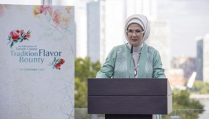Emine Erdoğan: 'Mutfak kültürel mirasın en önemli unsurlarından biridir'