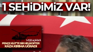 MSB: 'Pençe-Kilit operasyonu bölgesinde şehidimiz var'