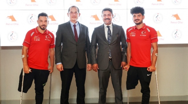 Petrol Ofisi'nden Türkiye Ampute Futbol Milli Takımı'na destek