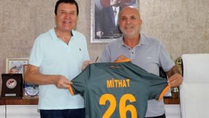 Sanatçı Mithat Körler'den Çavuşoğlu'na ziyaret