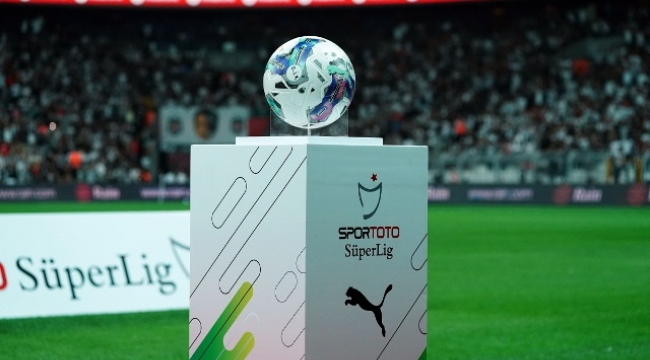 Süper Lig'de 9 haftalık program açıklandı