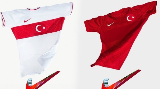 Türkiye A Milli Futbol Takımı'nın yeni formaları tanıtıldı