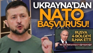 Zelenskiy: 'Ukrayna'nın NATO'ya hızlandırılmış katılım başvurusunu imzalayarak kararlı bir adım atıyoruz'