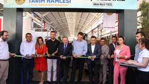 1.ALANYA TARIM HAMLESİ FUARI AÇILDI