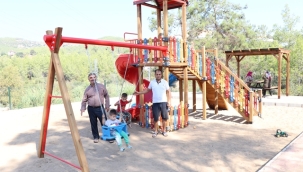 ALANYA BELEDİYESİ'NDEN KONAKLI VE TÜRKLER MAHALLELERİNE 2 YENİ ÇOCUK PARKI