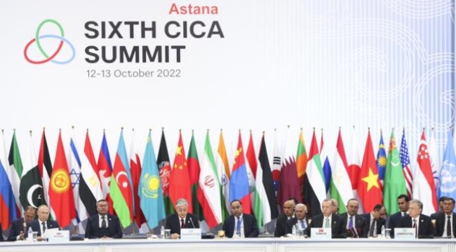 Asya'da İşbirliği ve Güven Artırıcı Önlemler Konferansı başladı