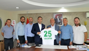 Atletizm Federasyonu'ndan Çavuşoğlu'na ziyaret