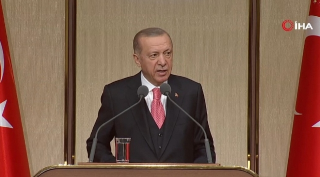Cumhurbaşkanı Erdoğan: 'Anayasa değişikliğiyle aileyi korumayı hedefliyoruz'