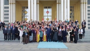 Cumhurbaşkanı Erdoğan, kadın çiftçilerle buluştu