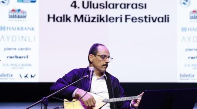 Cumhurbaşkanlığı Sözcüsü İbrahim Kalın, AKM'de konser verdi