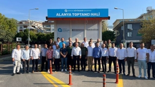 Erdem Alanya Hali'ni ziyaret etti