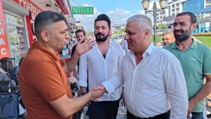 Erdem, Avsallar ve Türkler'i selamladı