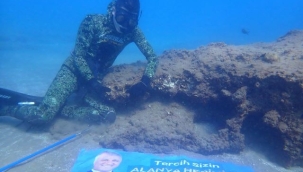 Erdem'e sualtından destek