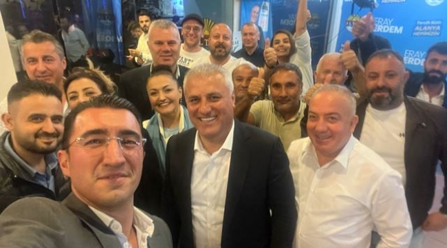 Erdem'e sürpriz karşılama