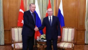 Erdoğan ve Putin, Astana'da görüştü: 'Türkiye'deki gaz merkezi fiyatlandırma için de kullanılabilir'