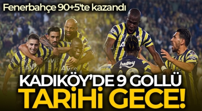 Fenerbahçe 5 golle kazandı!