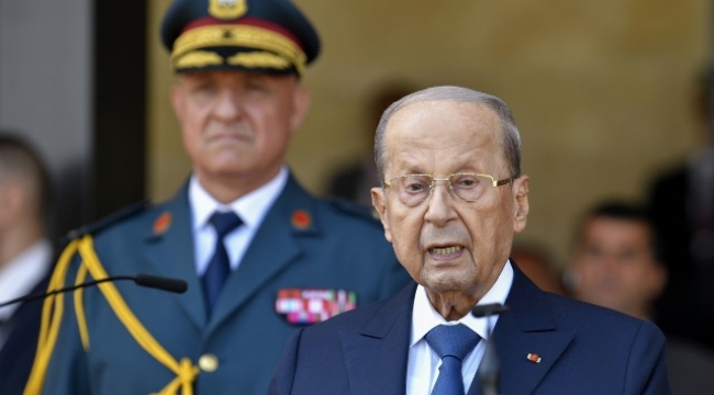 Lübnan Devlet Başkanı Aoun: 'Lübnan, İsrail'e tek bir kilometre bile vermedi'