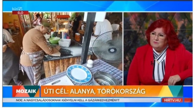 Macaristan'da Alanya'yı tanıtıyor