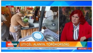 Macaristan'da Alanya'yı tanıtıyor