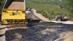 ŞIHLAR MAHALLESİ'NDE 5 KM YOL ASFALTLANDI