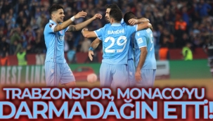 Trabzonspor, Monaco'yu darmadağın etti!