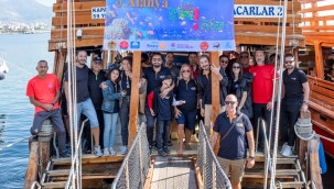 8. ALANYA DİP TEMİZ TERTEMİZ ETKİNLİĞİ GERÇEKLEŞTİRİLDİ