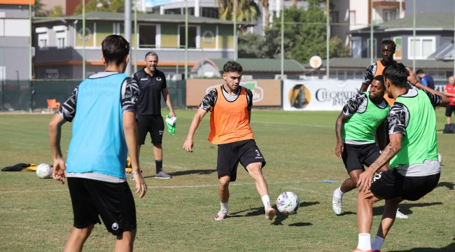Alanyaspor'da kupa mesaisi başladı