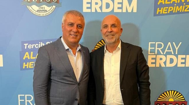 Alanyaspor'dan Erdem'e ziyaret