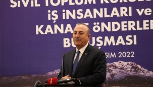 Bakan Çavuşoğlu: 'Uluslararası sistemin de ayakta durmasına katkı sağlıyoruz'