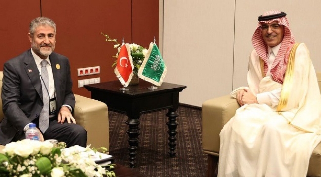 Bakan Nebati, İslam Kalkınma Bankası Başkanı ile görüştü: 'Yatırım fırsatları hakkında konuştuk'