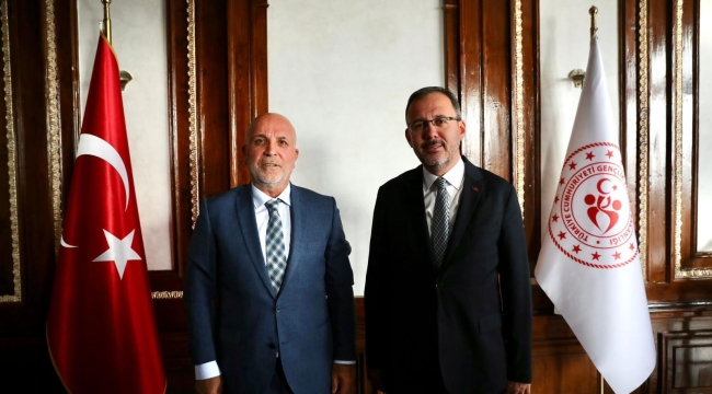 Çavuşoğlu'ndan Bakan Kasapoğlu'na ziyaret