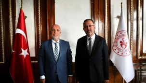 Çavuşoğlu'ndan Bakan Kasapoğlu'na ziyaret