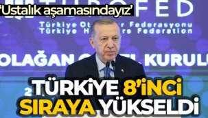 Cumhurbaşkanı Erdoğan: 'Turizmde artık çıraklık ve kalfalık dönemimizi bitirdik, ustalık aşamasındayız'