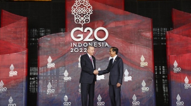 Cumhurbaşkanı Recep Tayyip Erdoğan, Endonezya'nın Bali Adası'nda toplanan G20 Liderler Zirvesi'ne katıldı