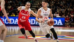 FIBA 2023 Dünya Kupası Avrupa Elemeleri: Sırbistan: 77 - Türkiye: 76