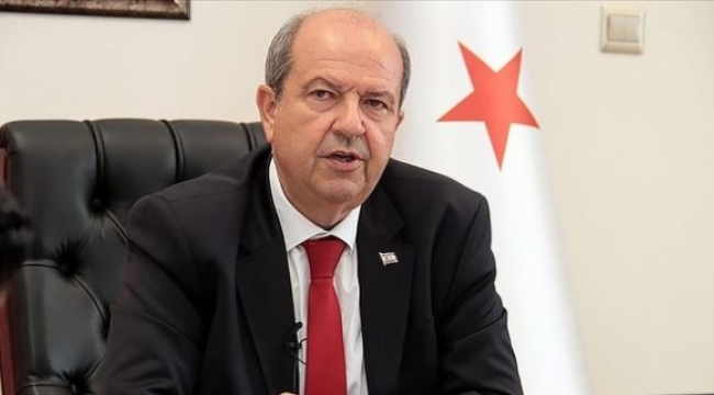 Kuzey Kıbrıs lideri Tatar: Kıbrıs'ta iki devletli siyaset yeni siyasettir